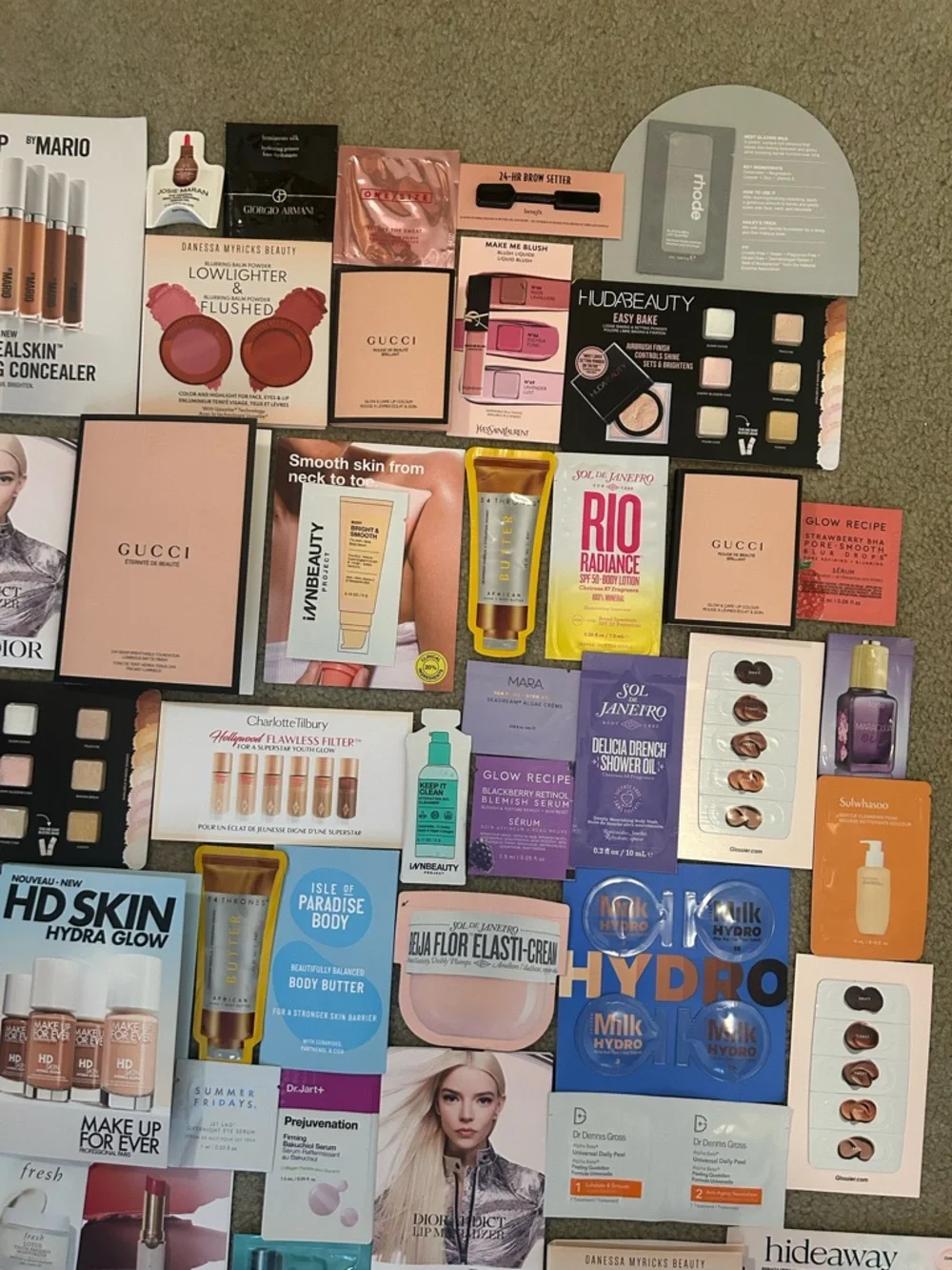 Large Lot 55+ Piece High-End Sephora Beauty Samples - Picture 4 of 5